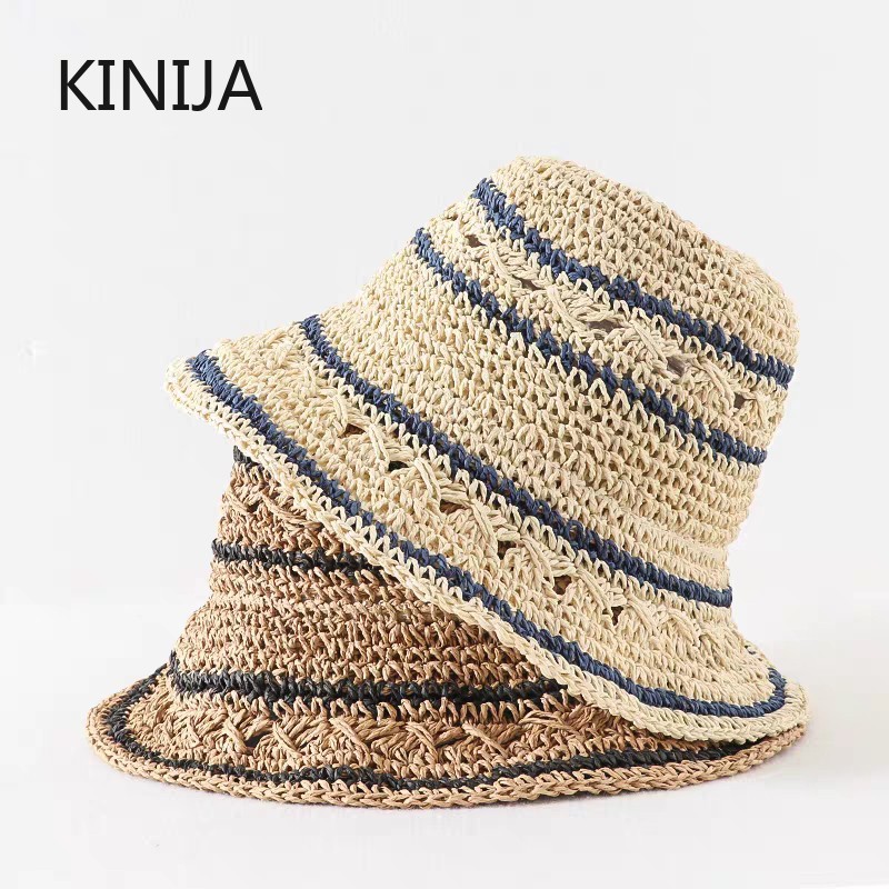Sommerhut Damen Stroh Sonnenhu – Bucket Hat Straw Bewertung und Preis